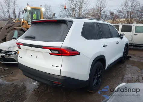 2025 Toyota Grand Highlander Hybrid Nightshade Edition z USA, uszkodzony, nr VIN 5TDACAB53SS031415